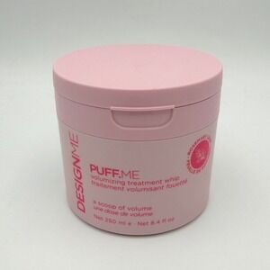 DESIGNME PUFF.ME Volumizing Treatment Whip 250ml 8.4 fl oz Rosemary Leaf Pink